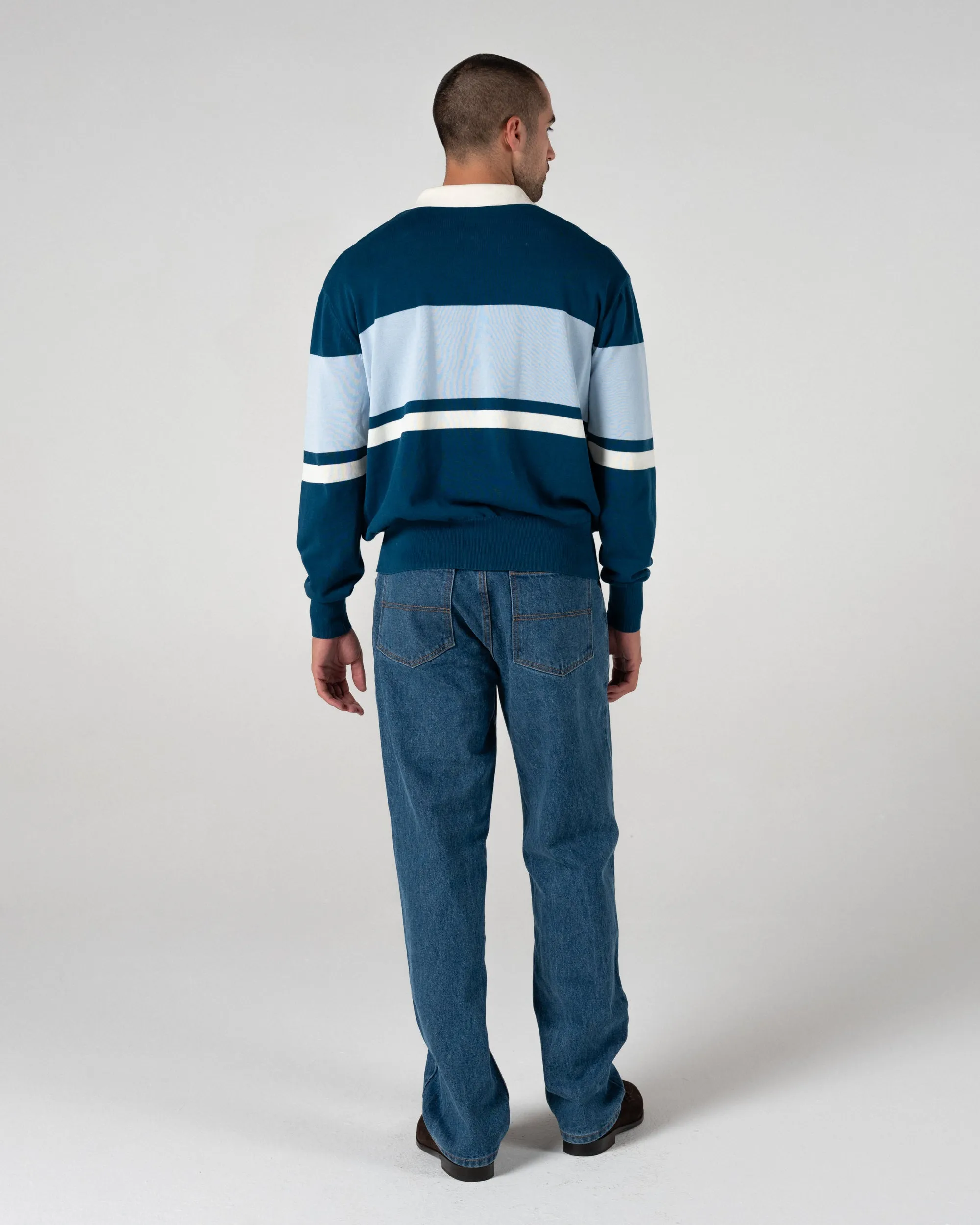 Knitted Rugby Shirt sold by Every Other Thursday product image thumbnail 3