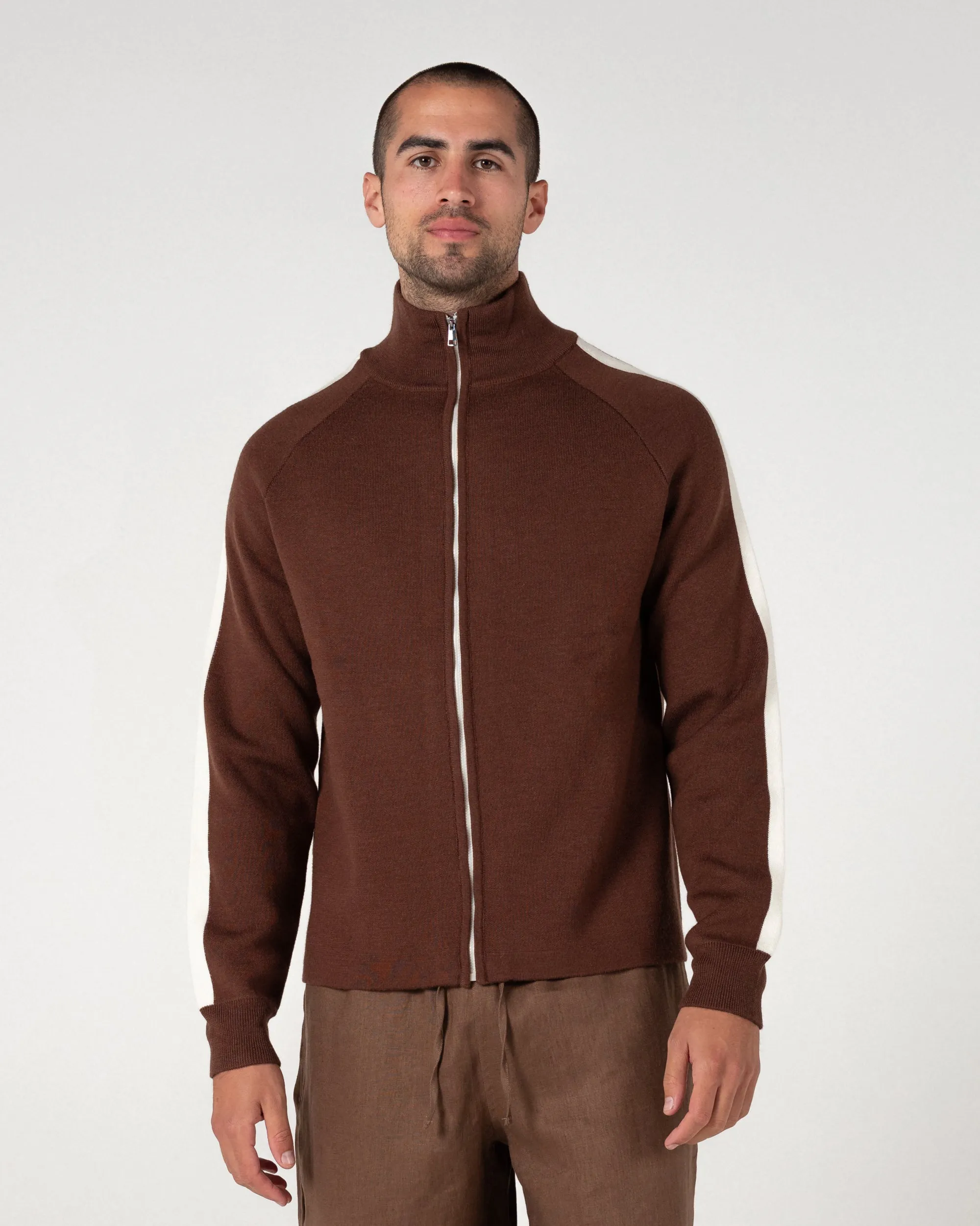 Merino Knit Track Jacket sold by Every Other Thursday product image thumbnail 5