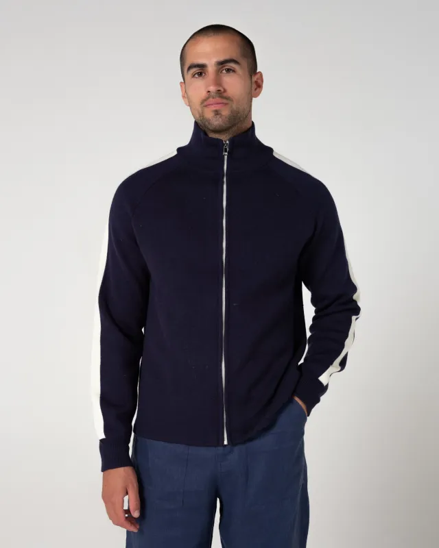 Merino Knit Track Jacket made by Every Other Thursday