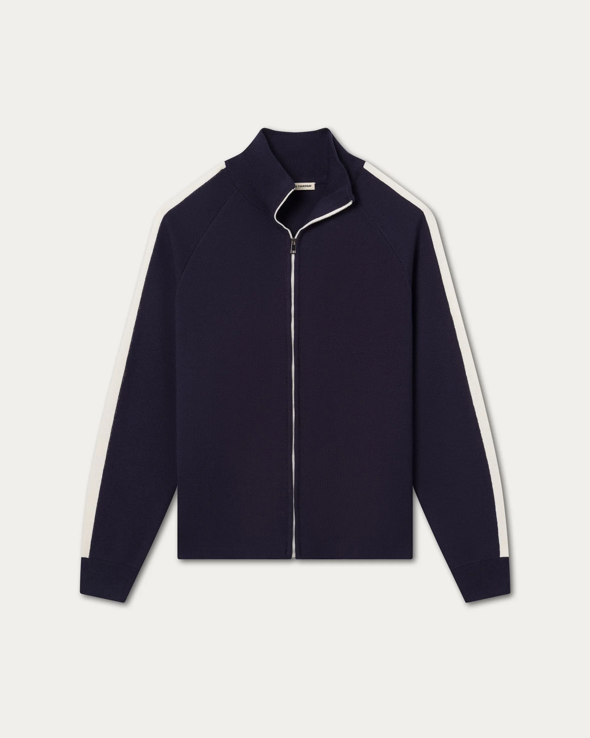 Merino Knit Track Jacket sold by Every Other Thursday product image thumbnail 4