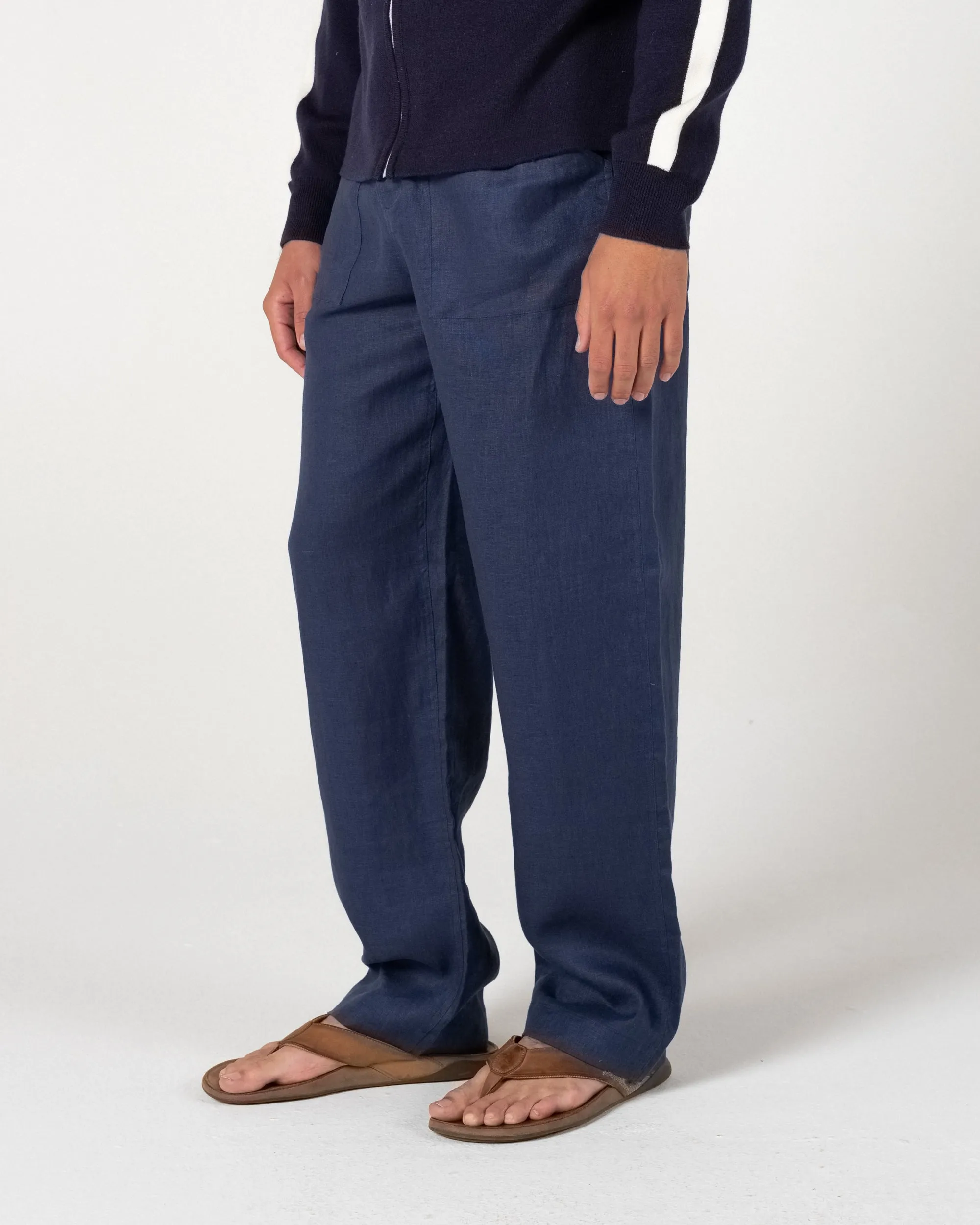 Linen Fatigue Pants sold by Every Other Thursday product image thumbnail 2