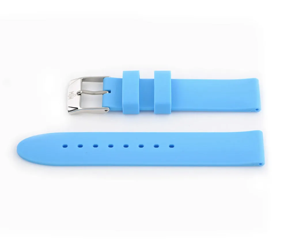 18mm silicone straps (unisex size) sold by Mr Jones Watches product image thumbnail 5