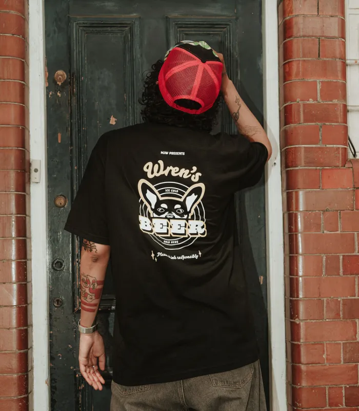 Wren's Beer t-shirt sold by Mr Jones Watches