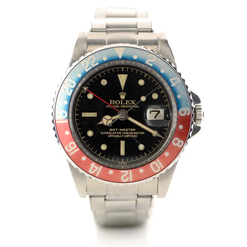 Rolex GMT Master 1675 (1961) sold by Mr Jones Watches
