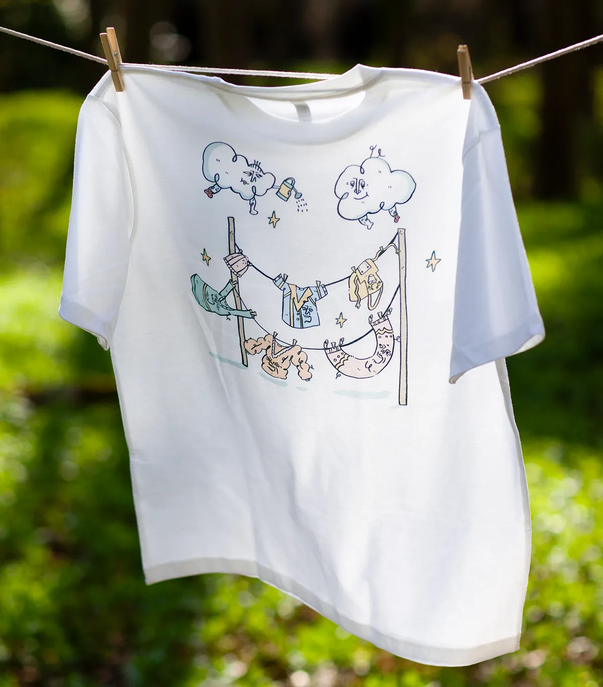 Sock and roll t-shirt sold by Mr Jones Watches product image thumbnail 5