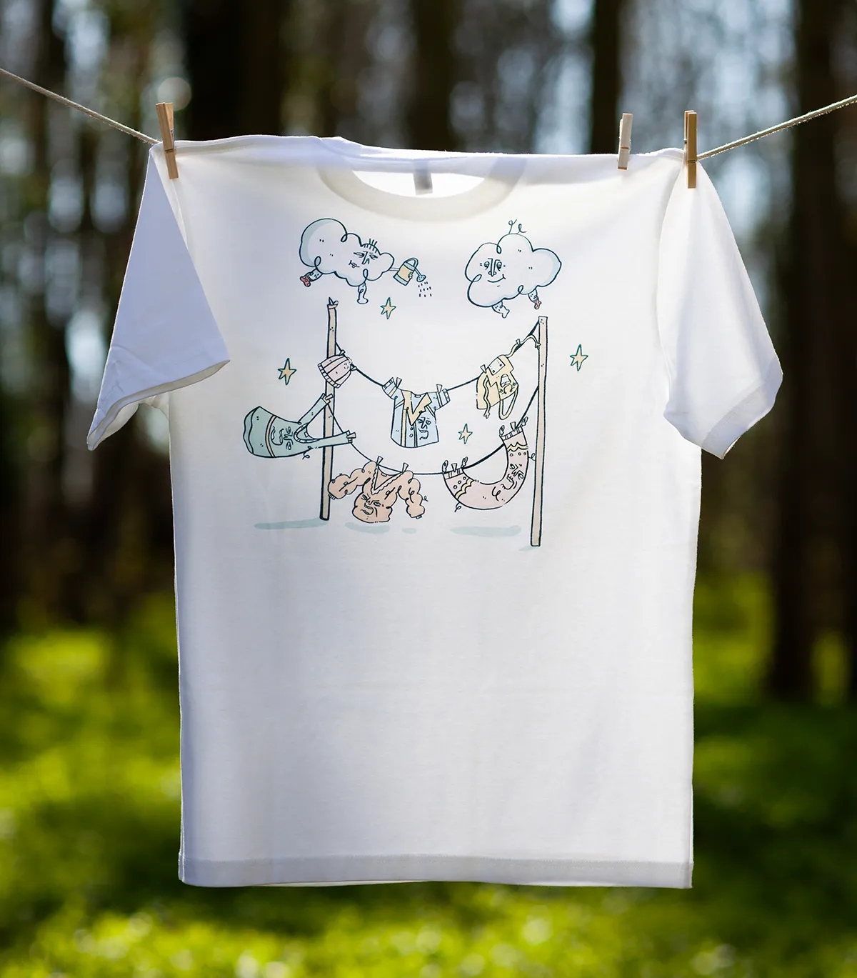 Sock and roll t-shirt sold by Mr Jones Watches