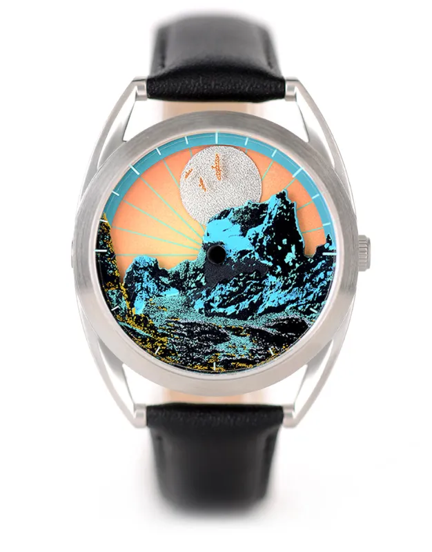Silver Moon Over Cuillin Skye sold by Mr Jones Watches