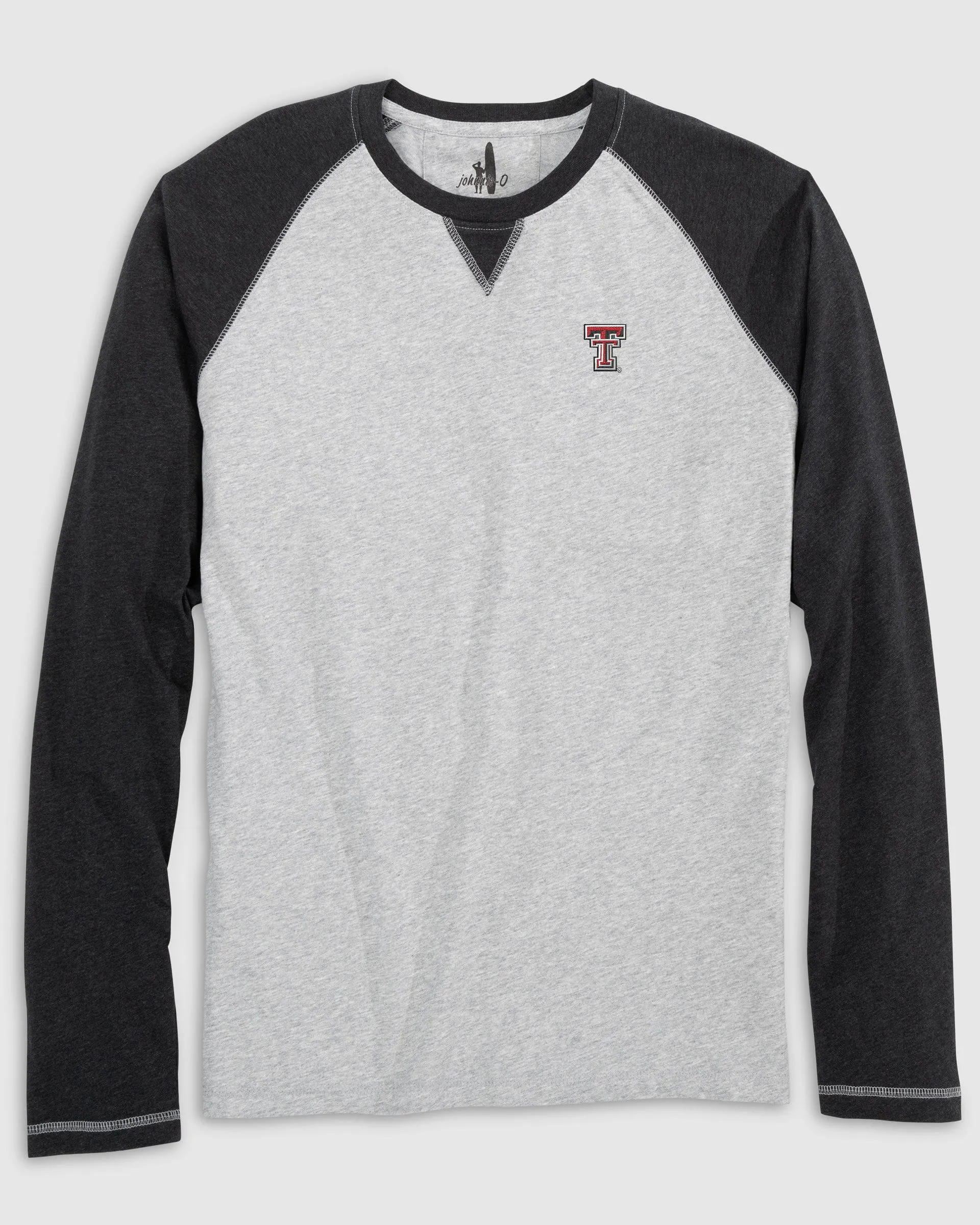Texas Tech Alsen Long Sleeve Baseball Tee sold by Johnnie-O