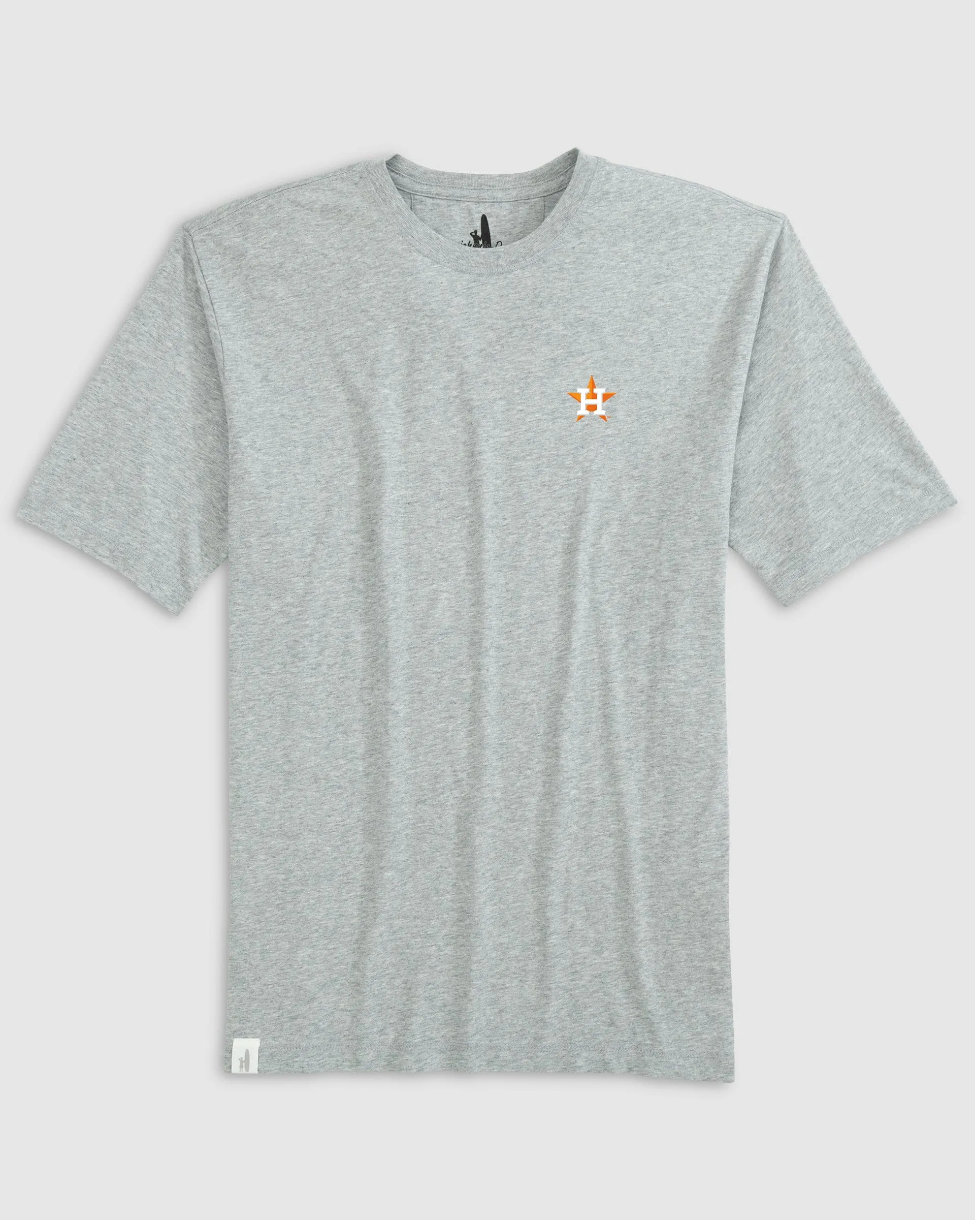 Houston Astros Heathered Spencer Cotton T-Shirt sold by Johnnie-O