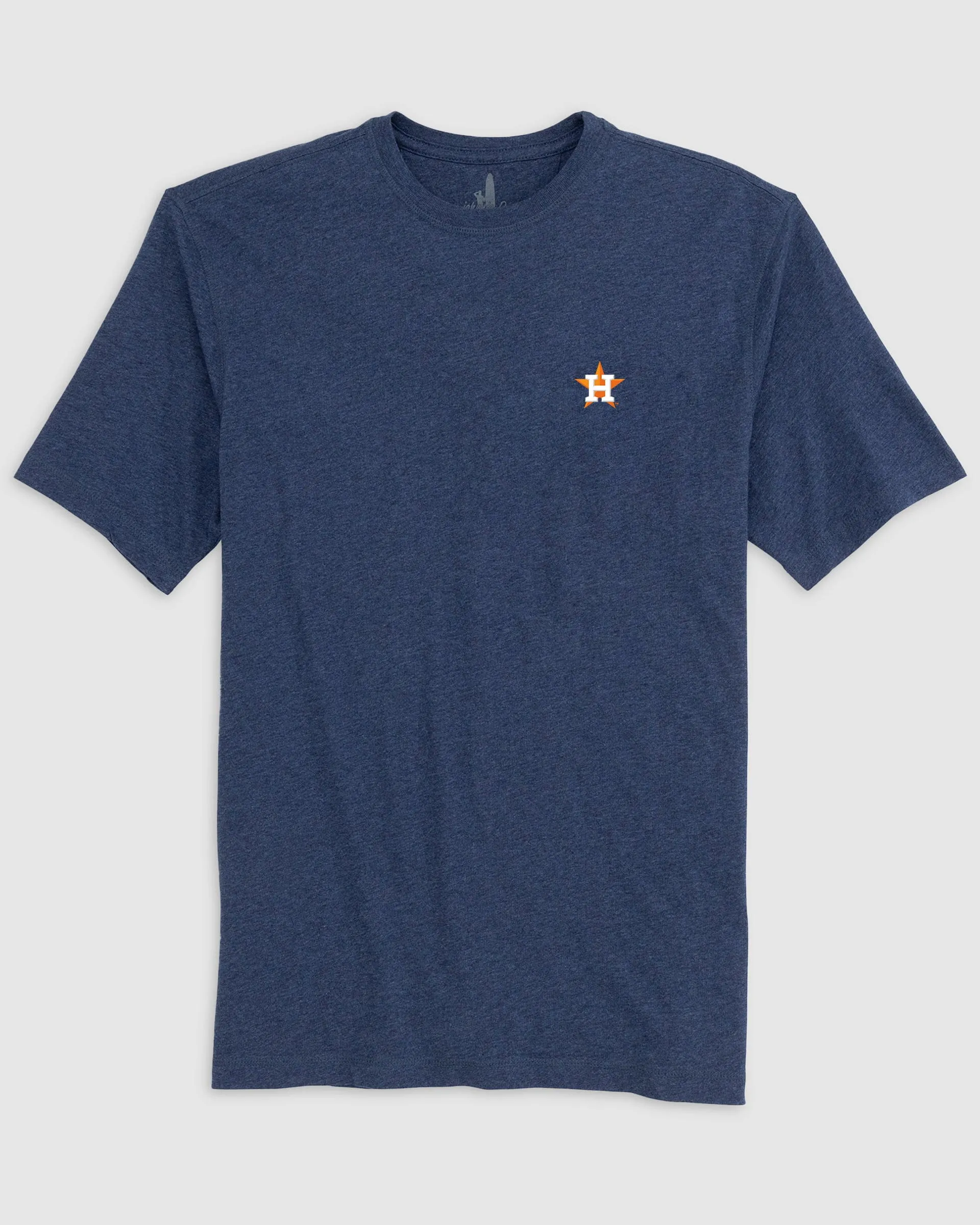Houston Astros Heathered Spencer Cotton T-Shirt sold by Johnnie-O product image thumbnail 3