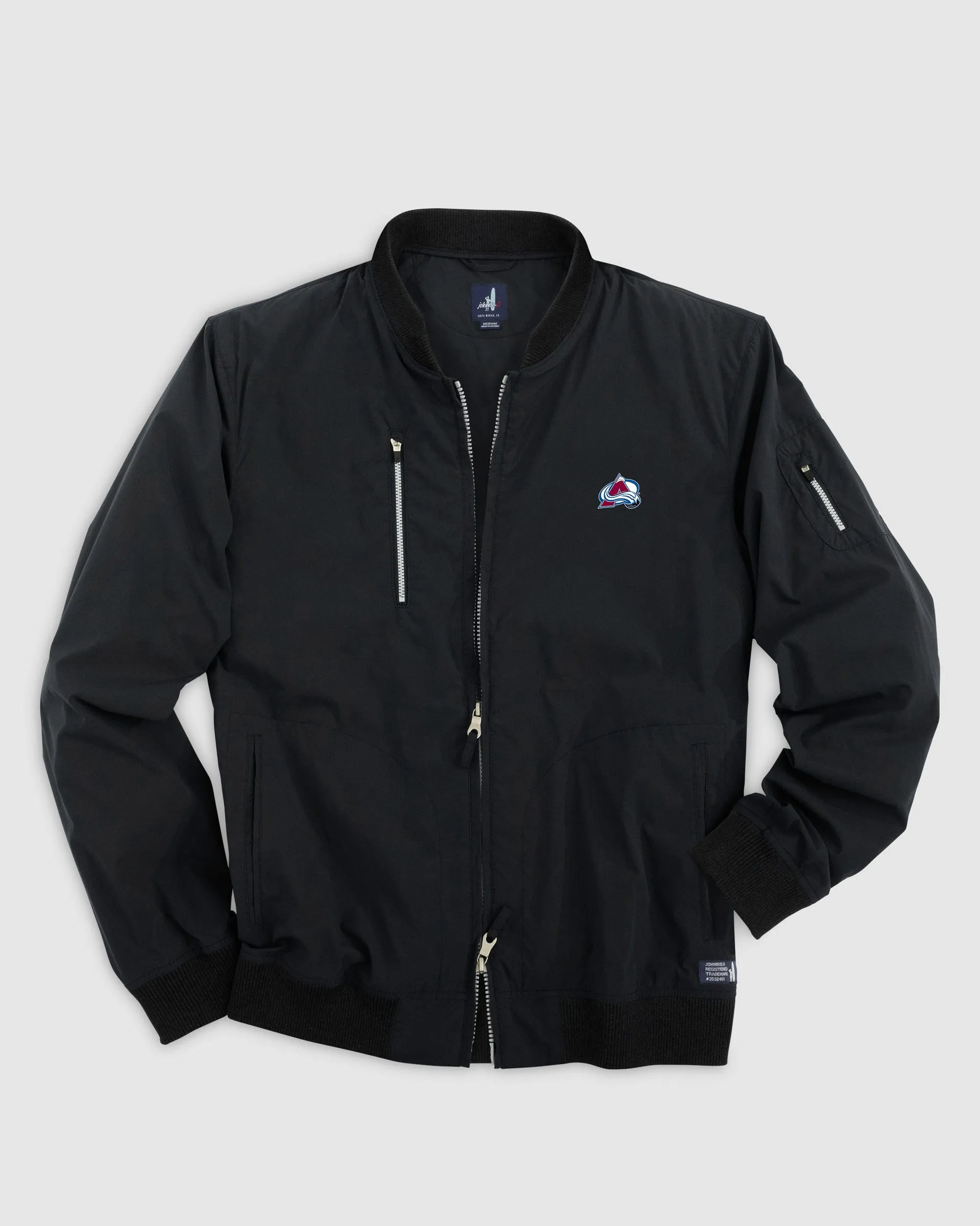 Colorado Avalanche Corsair Bomber Jacket sold by Johnnie-O