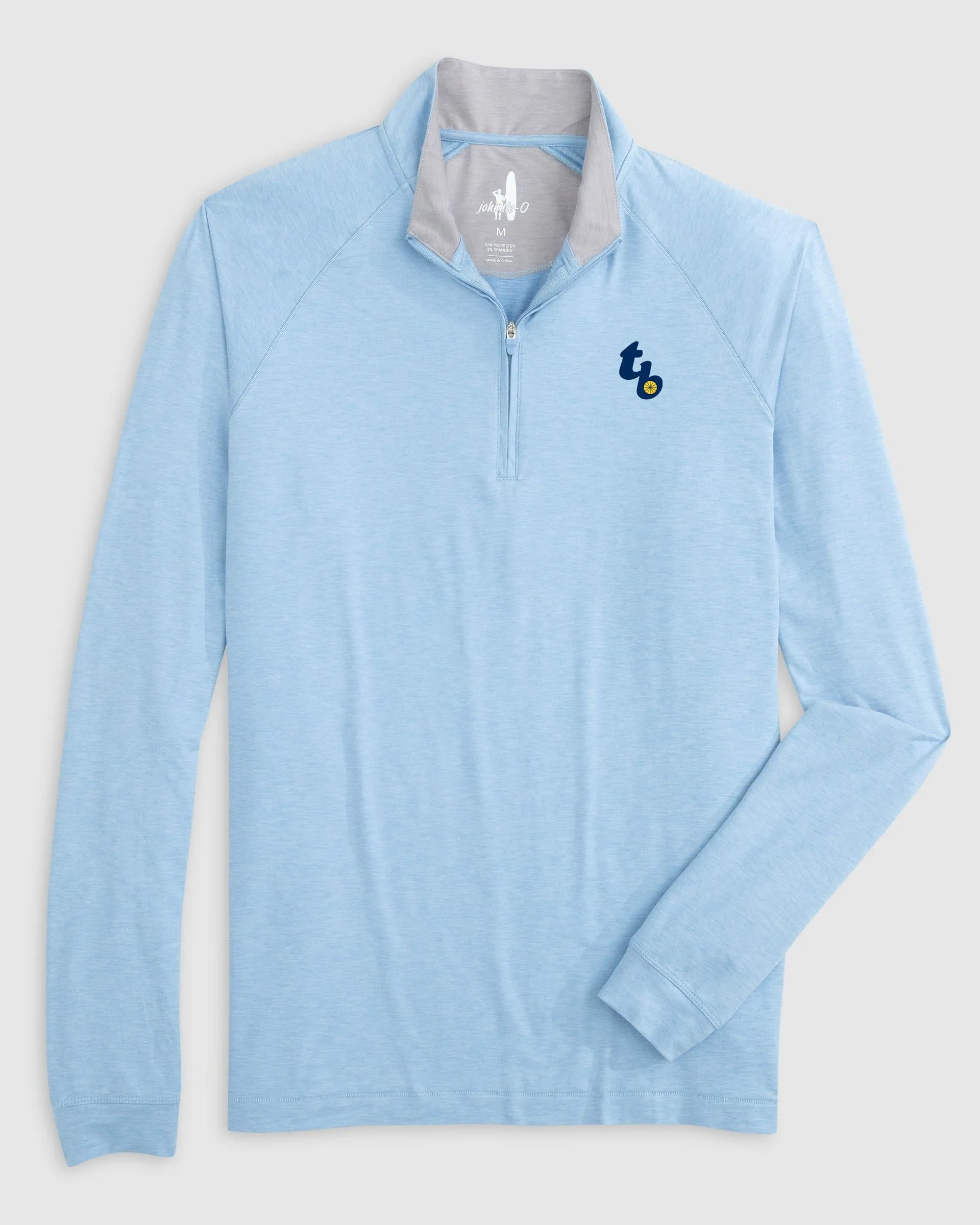 Tampa Bay Rays Freeborne Performance 1/4 Zip - Cooperstown Logo sold by Johnnie-O