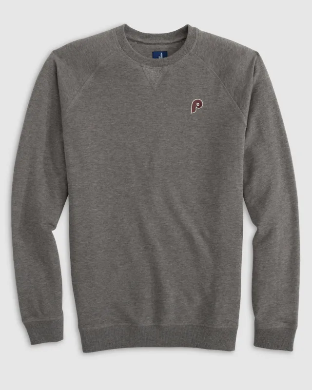 Philadelphia Phillies Freeman Crewneck Sweatshirt - Cooperstown Logo made by Johnnie-O