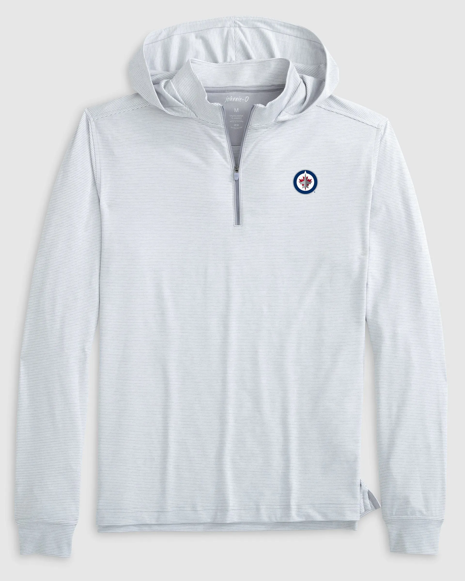 Winnipeg Jets Hybrid Performance 1/4 Zip Hoodie sold by Johnnie-O product image thumbnail 2