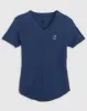 Women's Kansas Merediths V-Neck T-Shirt - Vault Logo sold by Johnnie-O
