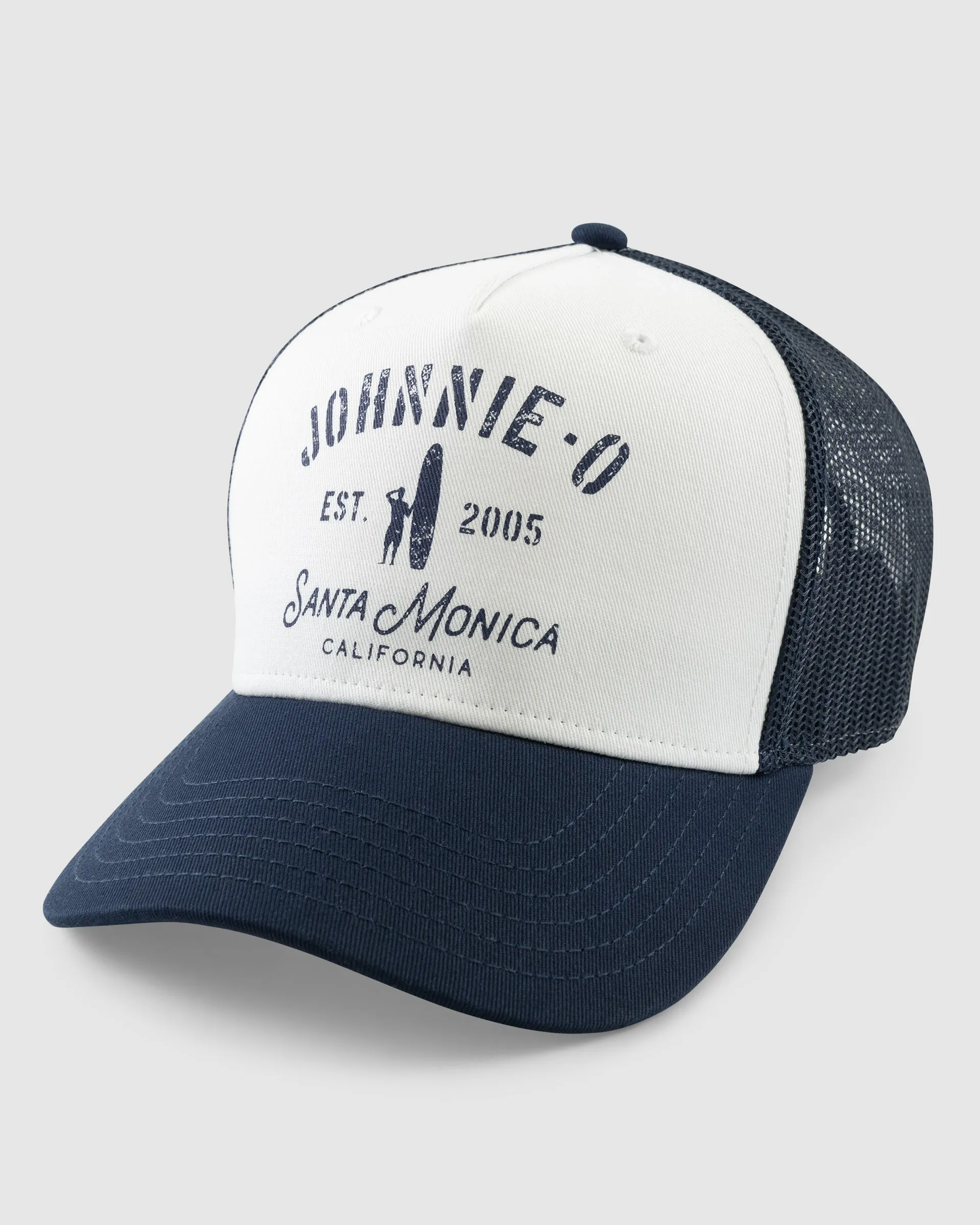 Standard Logo Trucker Hat sold by Johnnie-O