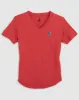 Women's Kansas Merediths V-Neck T-Shirt - Vault Logo sold by Johnnie-O