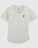 Women's Kansas Merediths V-Neck T-Shirt - Vault Logo sold by Johnnie-O