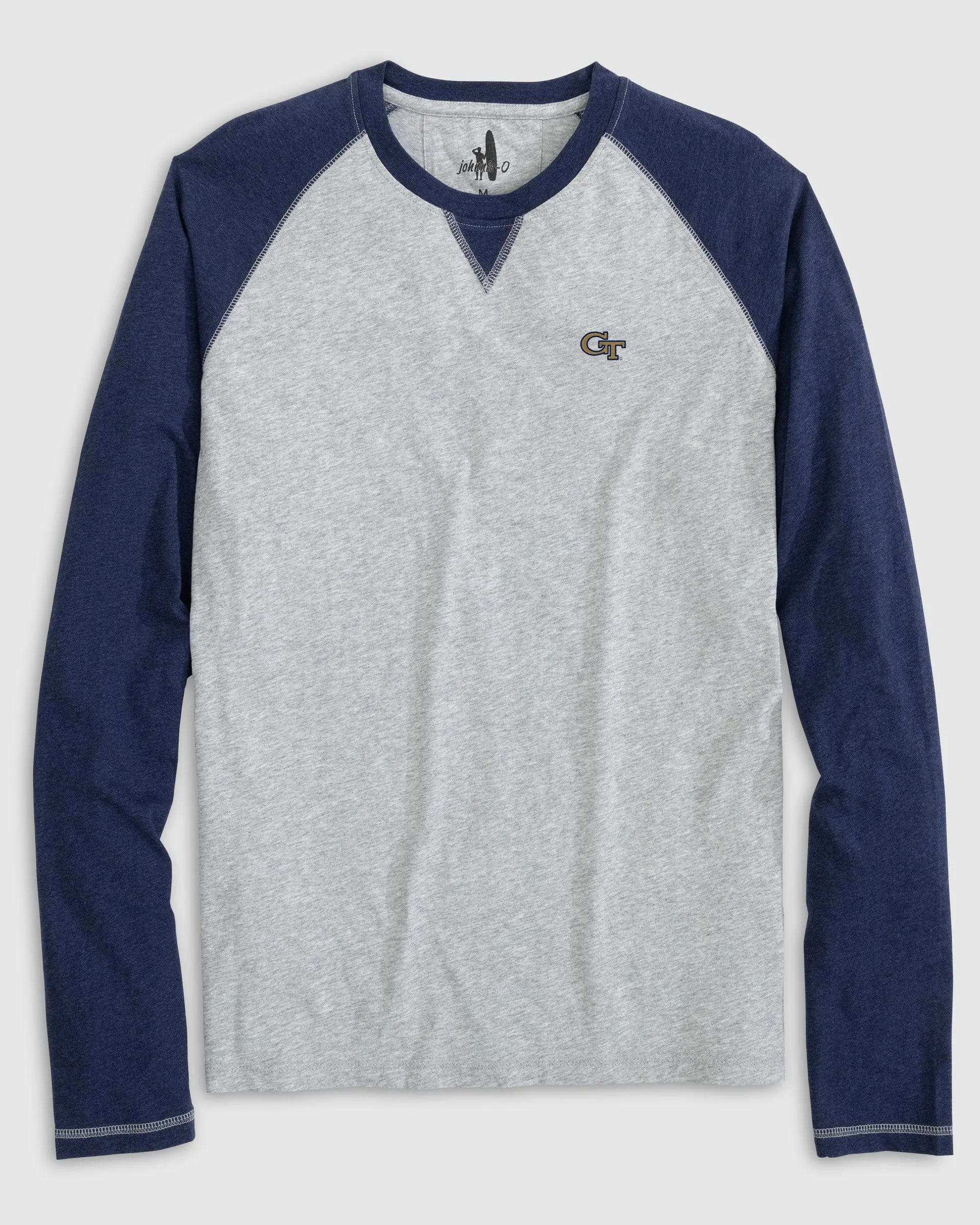 Georgia Tech Alsen Long Sleeve Baseball Tee sold by Johnnie-O product image thumbnail 2