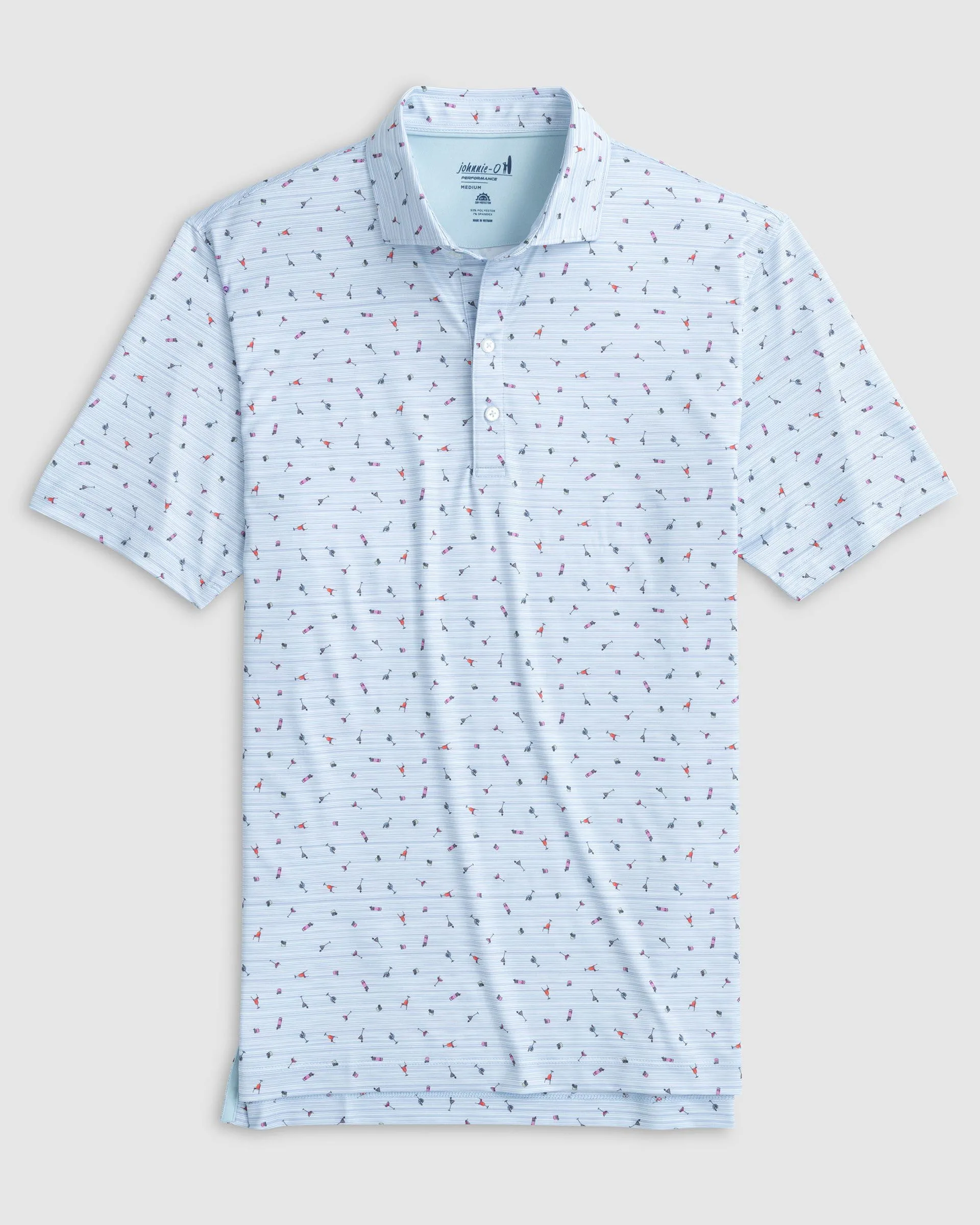 Waldorf Printed Jersey Performance Polo sold by Johnnie-O product image thumbnail 5