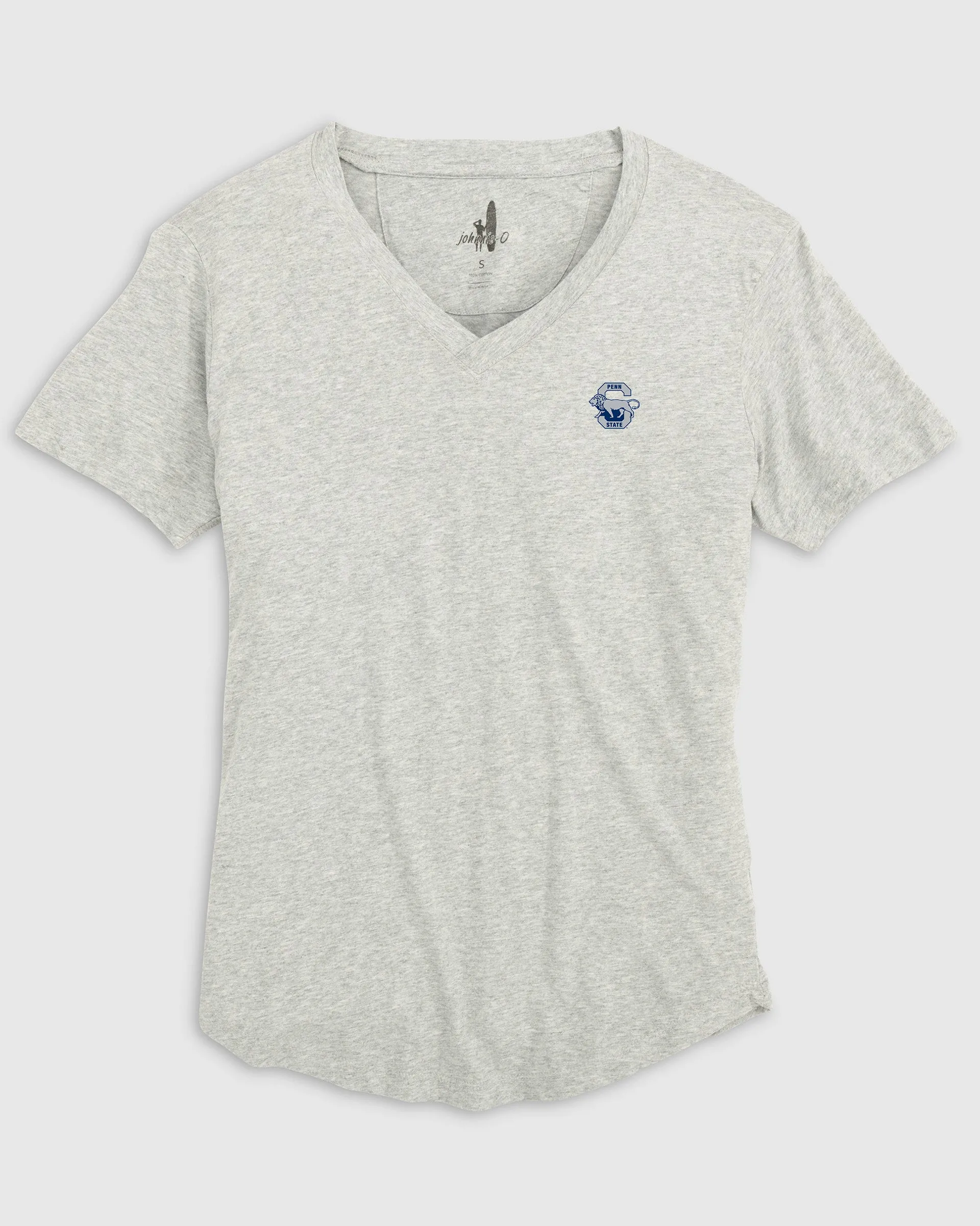 Women's Penn State Merediths V-Neck T-Shirt - Vault Logo sold by Johnnie-O