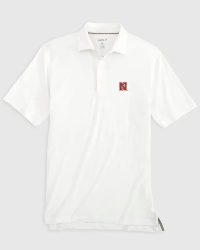 Nebraska Birdie Jersey Performance Polo sold by Johnnie-O
