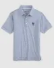 New York Mets Lyndonn Jr. Striped Jersey Performance Polo sold by Johnnie-O