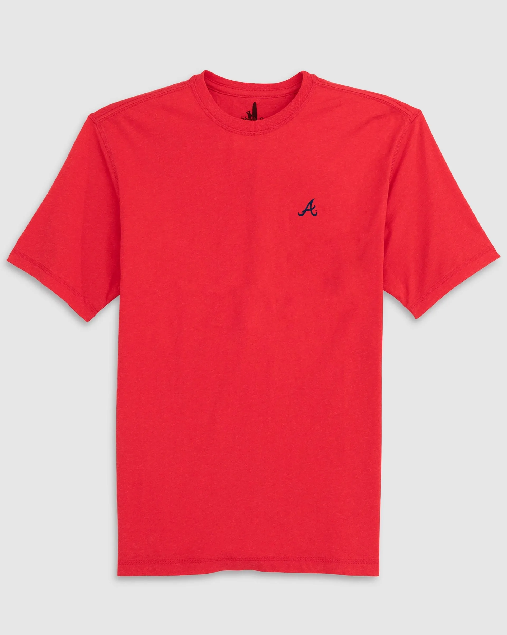 Atlanta Braves Heathered Spencer Cotton T-Shirt sold by Johnnie-O product image thumbnail 4
