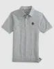 Georgia Lyndonn Jr. Striped Jersey Performance Polo - Bulldog Head Logo sold by Johnnie-O
