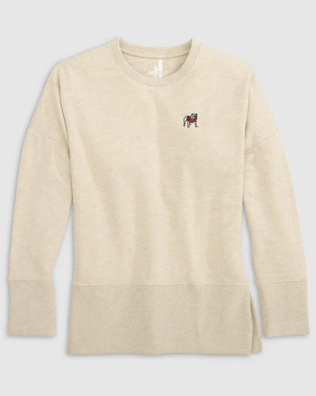 Women's Georgia Brittany Crewneck Sweatshirt sold by Johnnie-O
