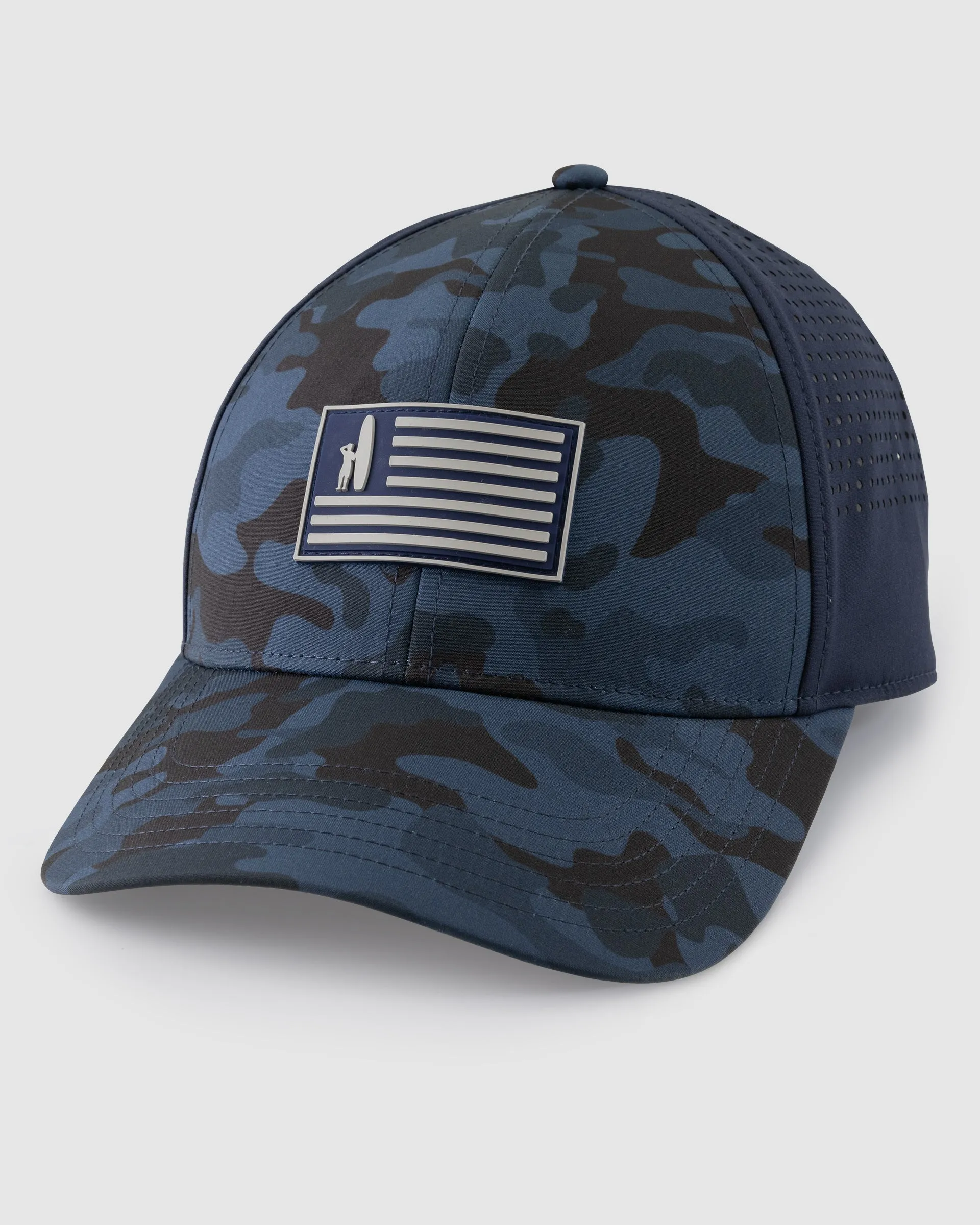 Monoflag Camo Performance Hat sold by Johnnie-O