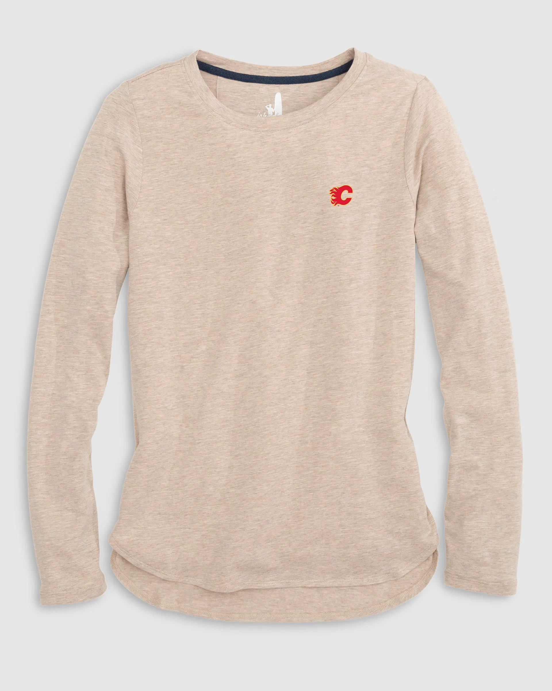 Women's Calgary Flames Addison Long Sleeve T-Shirt sold by Johnnie-O product image thumbnail 5