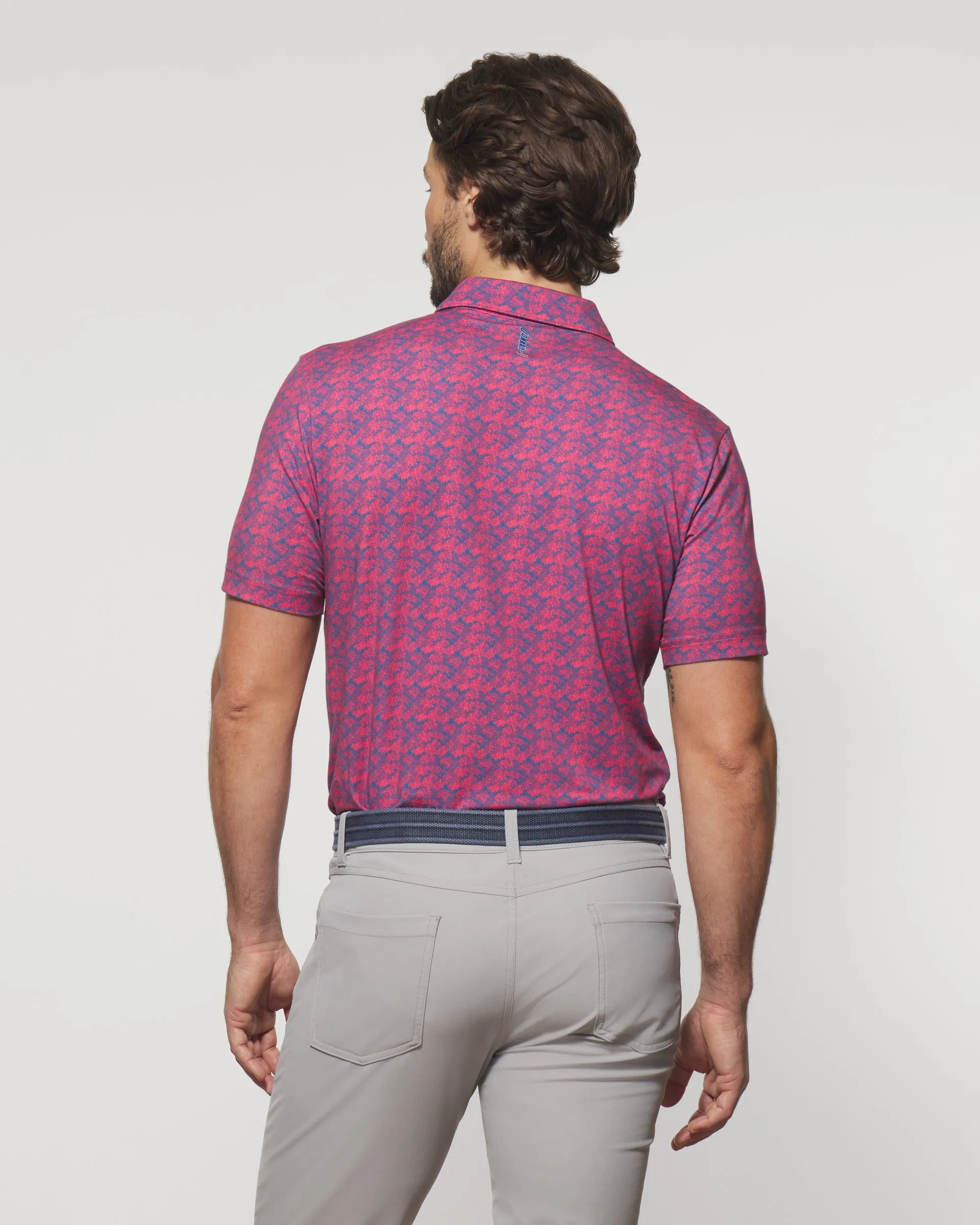 Sanford Printed Linxter Cotton Performance Polo sold by Johnnie-O product image thumbnail 3