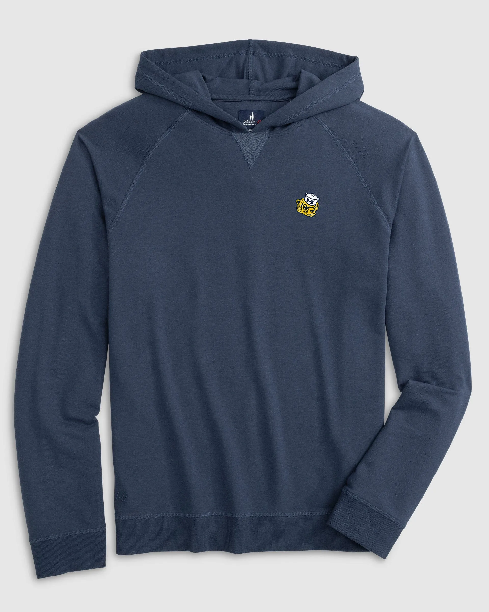 Michigan Amos French Terry Hoodie Sweatshirt - Vault Logo sold by Johnnie-O product image thumbnail 2