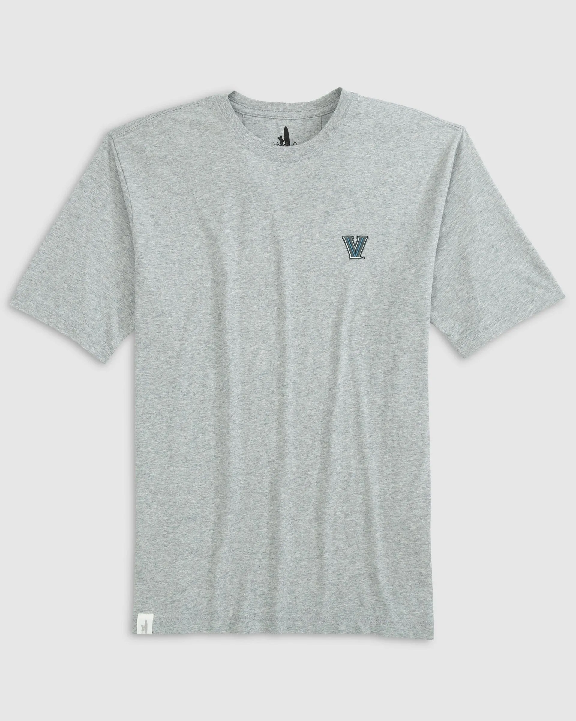 Villanova Heathered Spencer Cotton T-Shirt sold by Johnnie-O