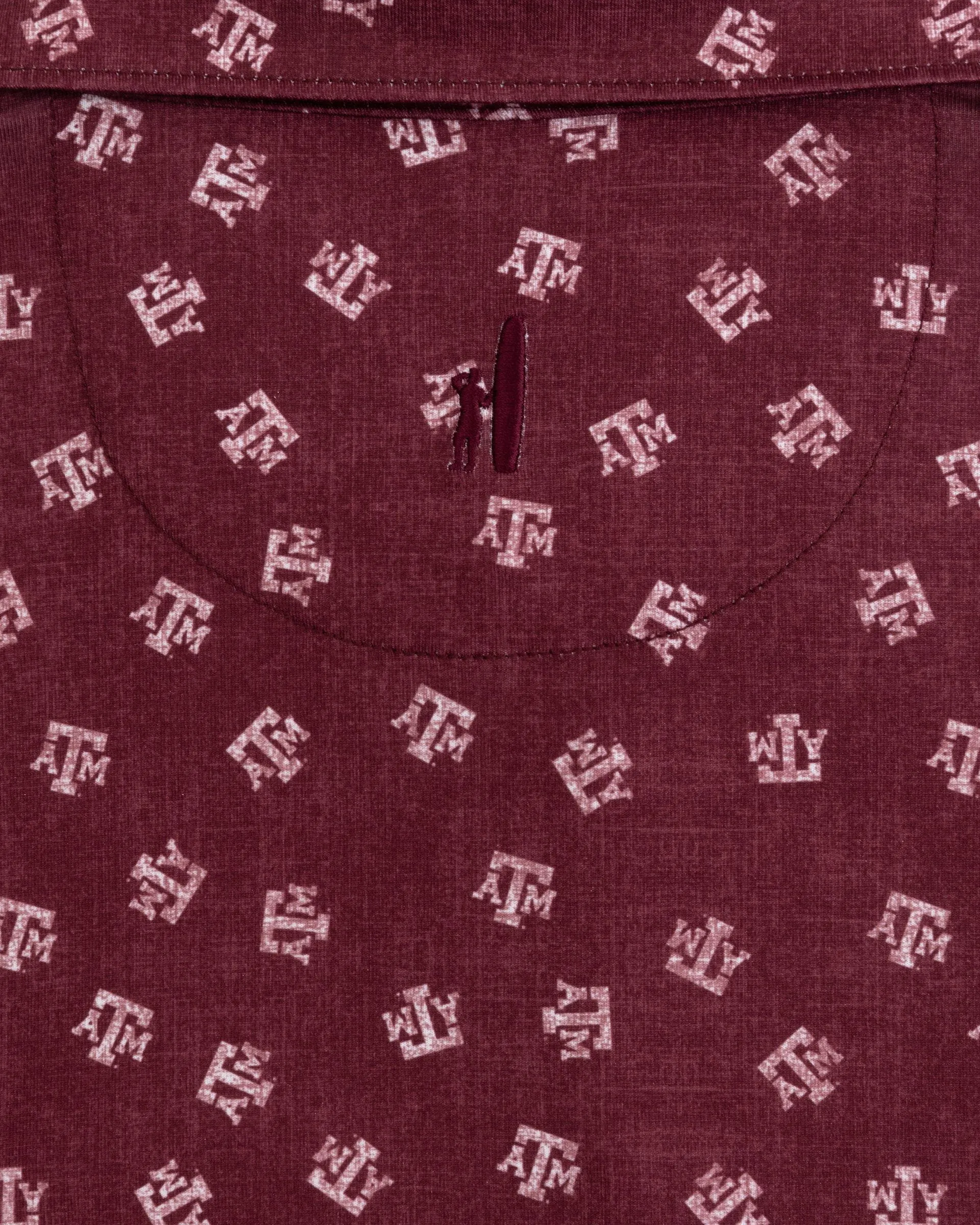 Texas A&M Stadium Exeter Printed Jersey Performance Polo sold by Johnnie-O product image thumbnail 3