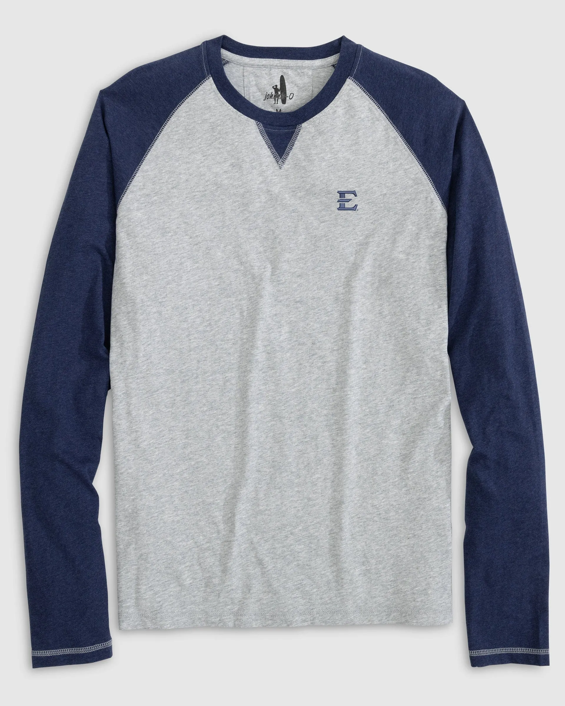Eastern Tennessee State Alsen Long Sleeve Baseball Tee sold by Johnnie-O product image thumbnail 2
