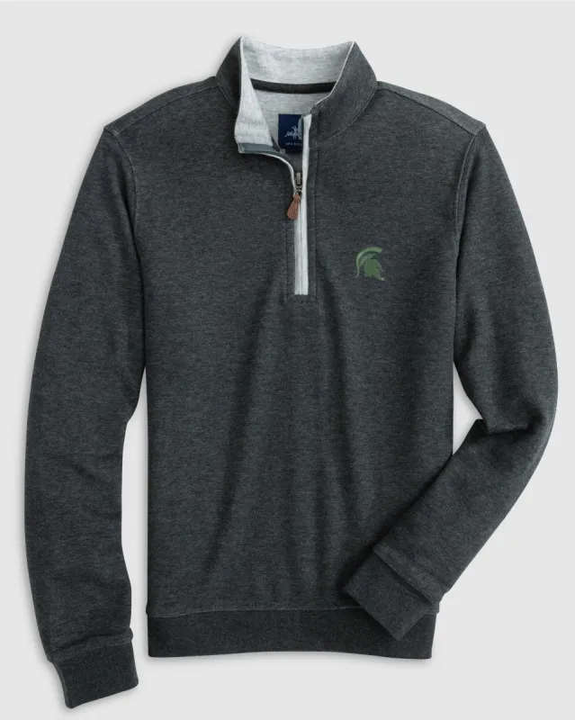 Michigan State Sully Jr. 1/4 Zip sold by Johnnie-O