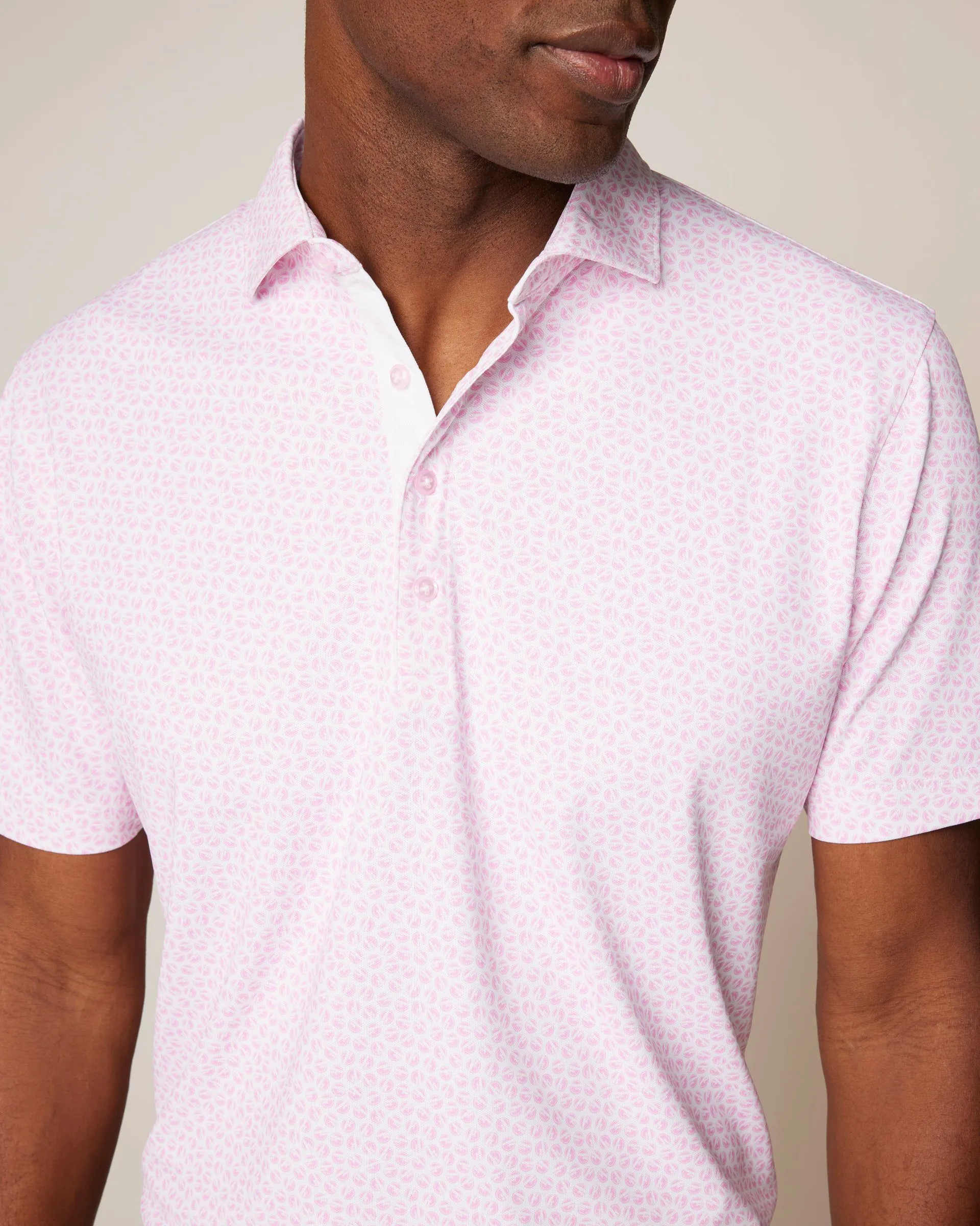 Hang-Ten Printed Mesh Performance Polo sold by Johnnie-O product image thumbnail 2