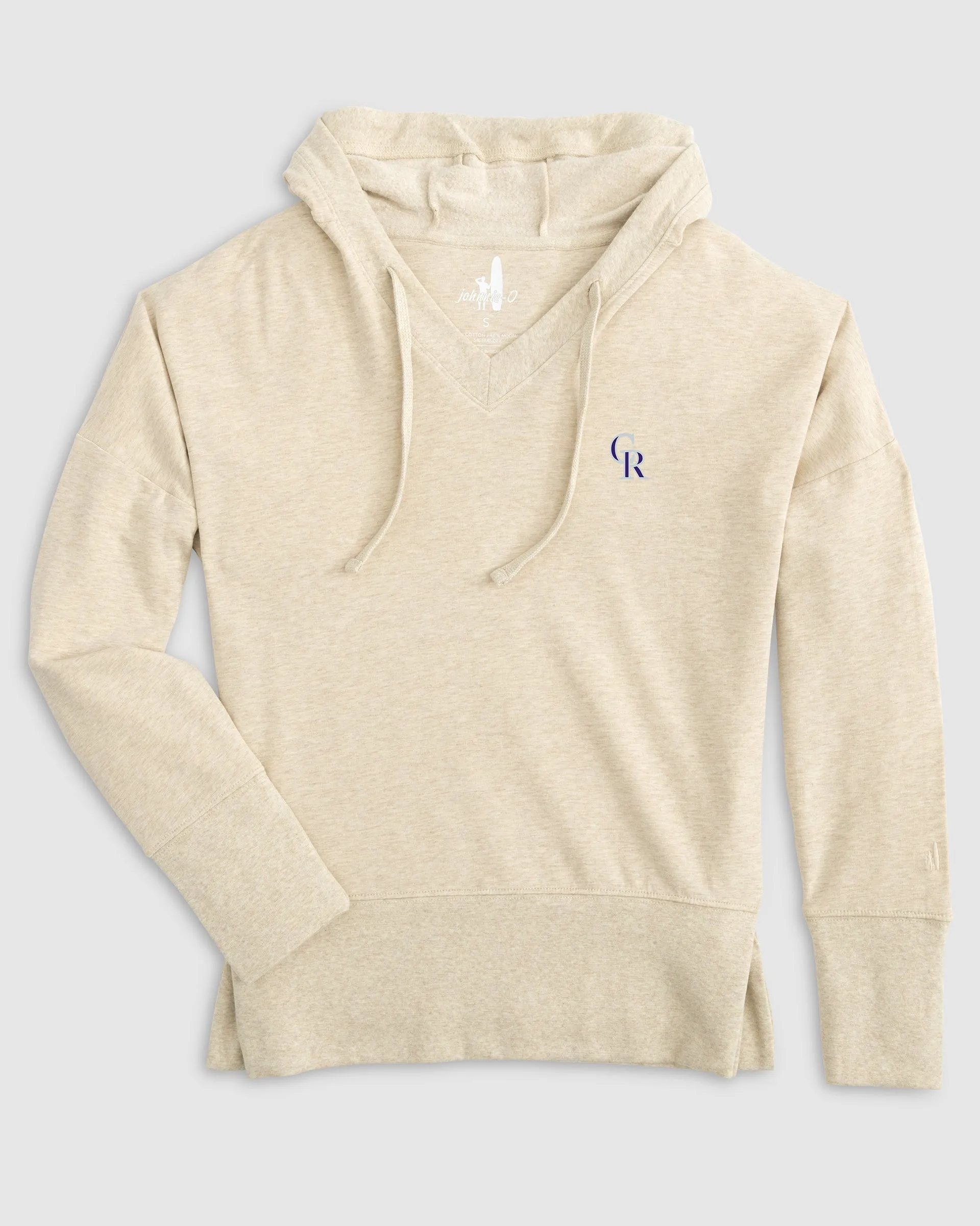 Women's Colorado Rockies Carrie Pullover Hoodie sold by Johnnie-O