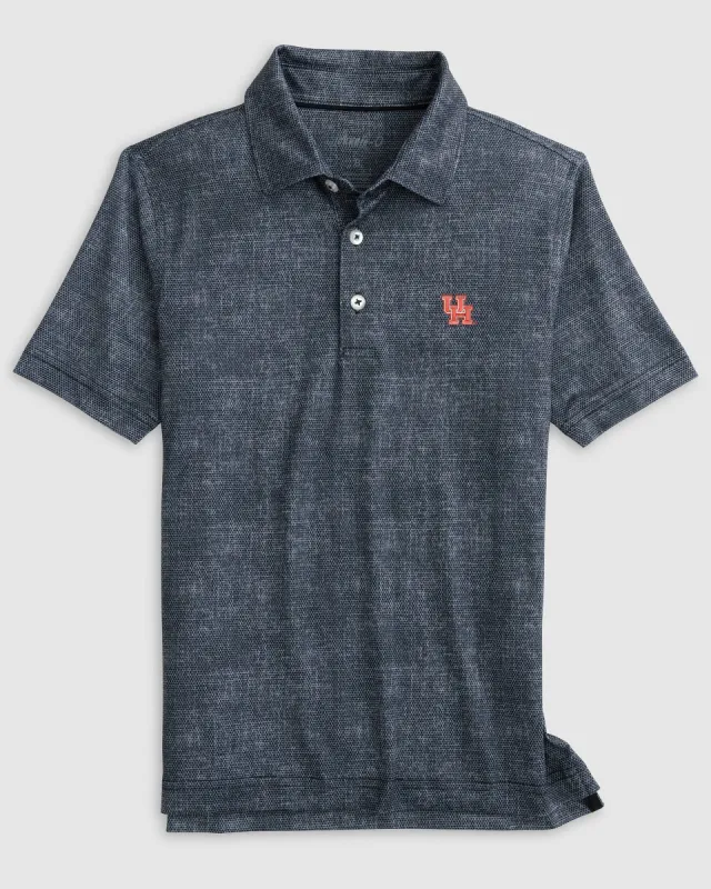 Houston Gibson Jr. Jersey Performance Polo made by Johnnie-O