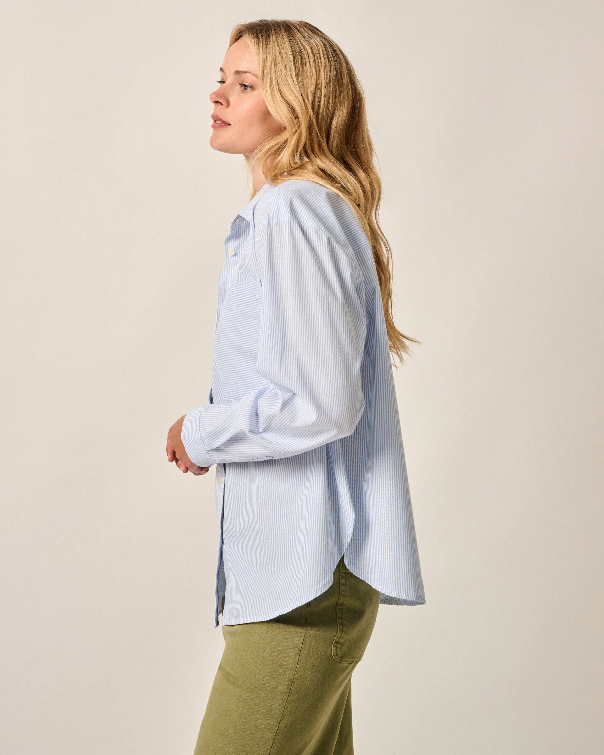 Cotton Boyfriend Shirt sold by Johnnie-O product image thumbnail 5