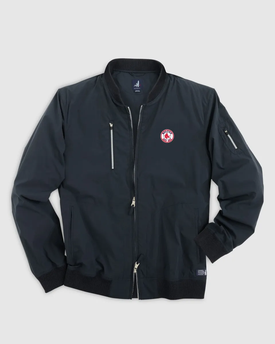 Boston Red Sox Corsair Bomber Jacket - Cooperstown Logo sold by Johnnie-O