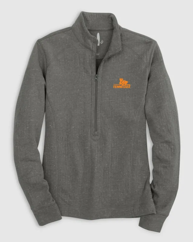 Women's Tennessee Kennedy 1/4 Zip Pullover - Vault Logo sold by Johnnie-O