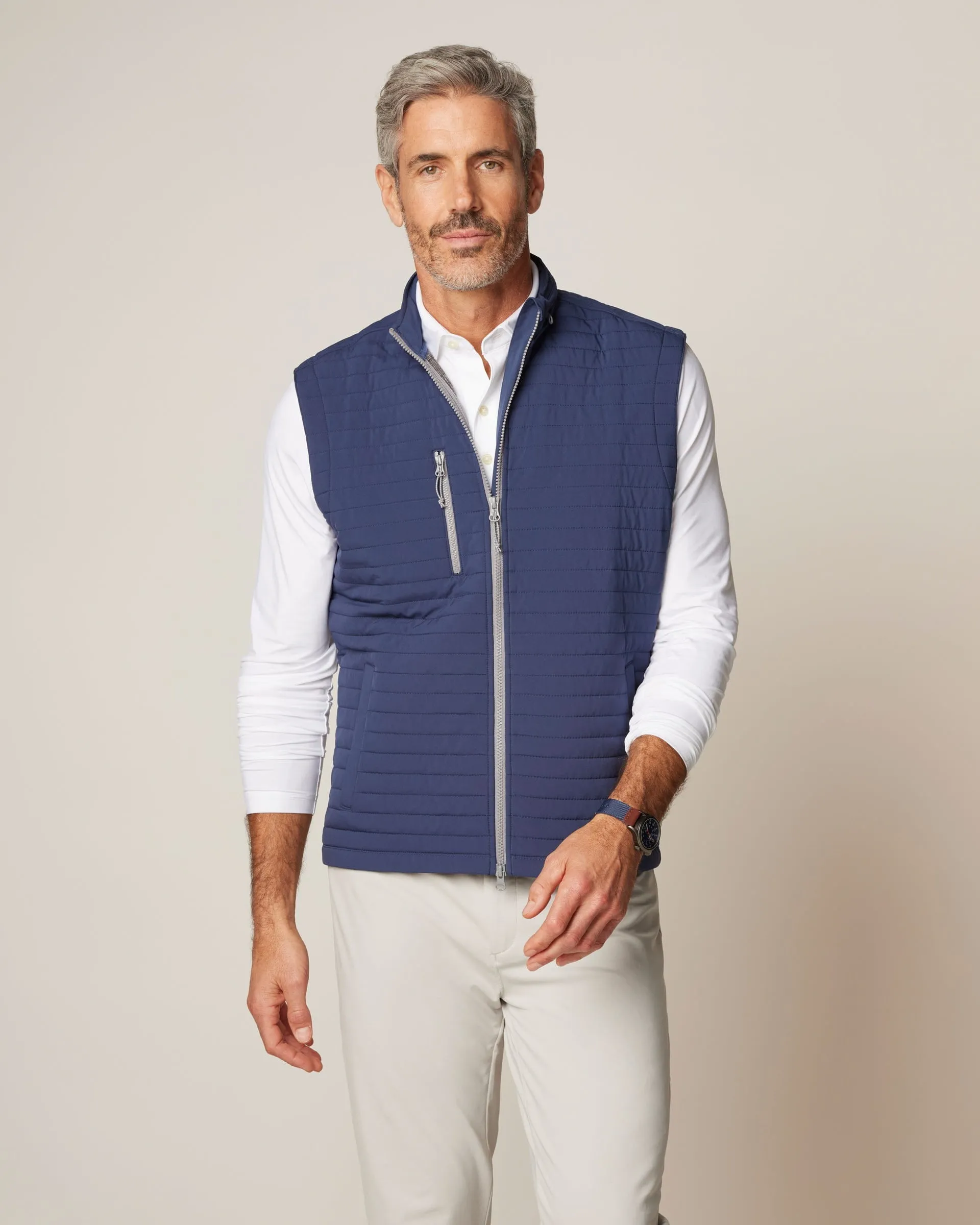 Crosswind Quilted Performance Vest sold by Johnnie-O product image thumbnail 4