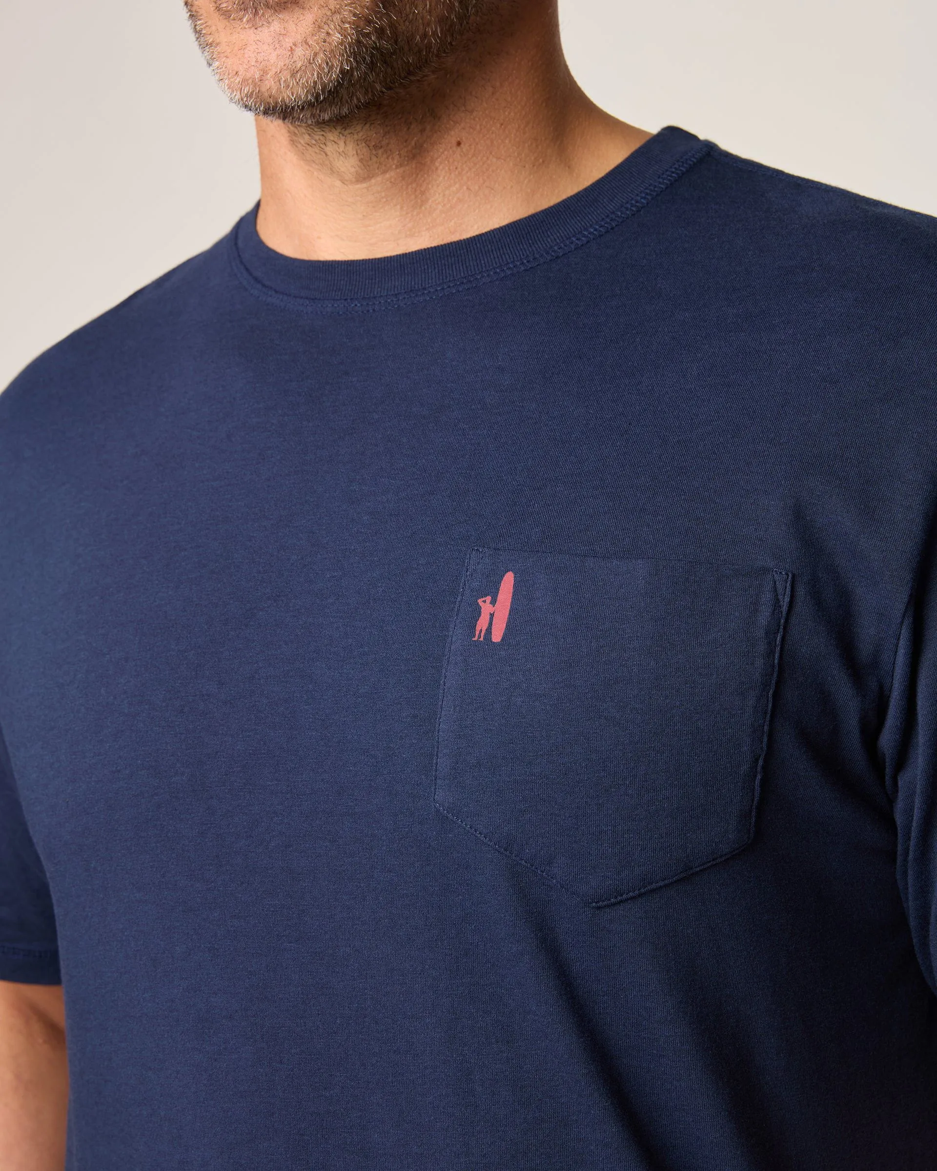 Surfer Stripes Graphic T-Shirt sold by Johnnie-O product image thumbnail 3