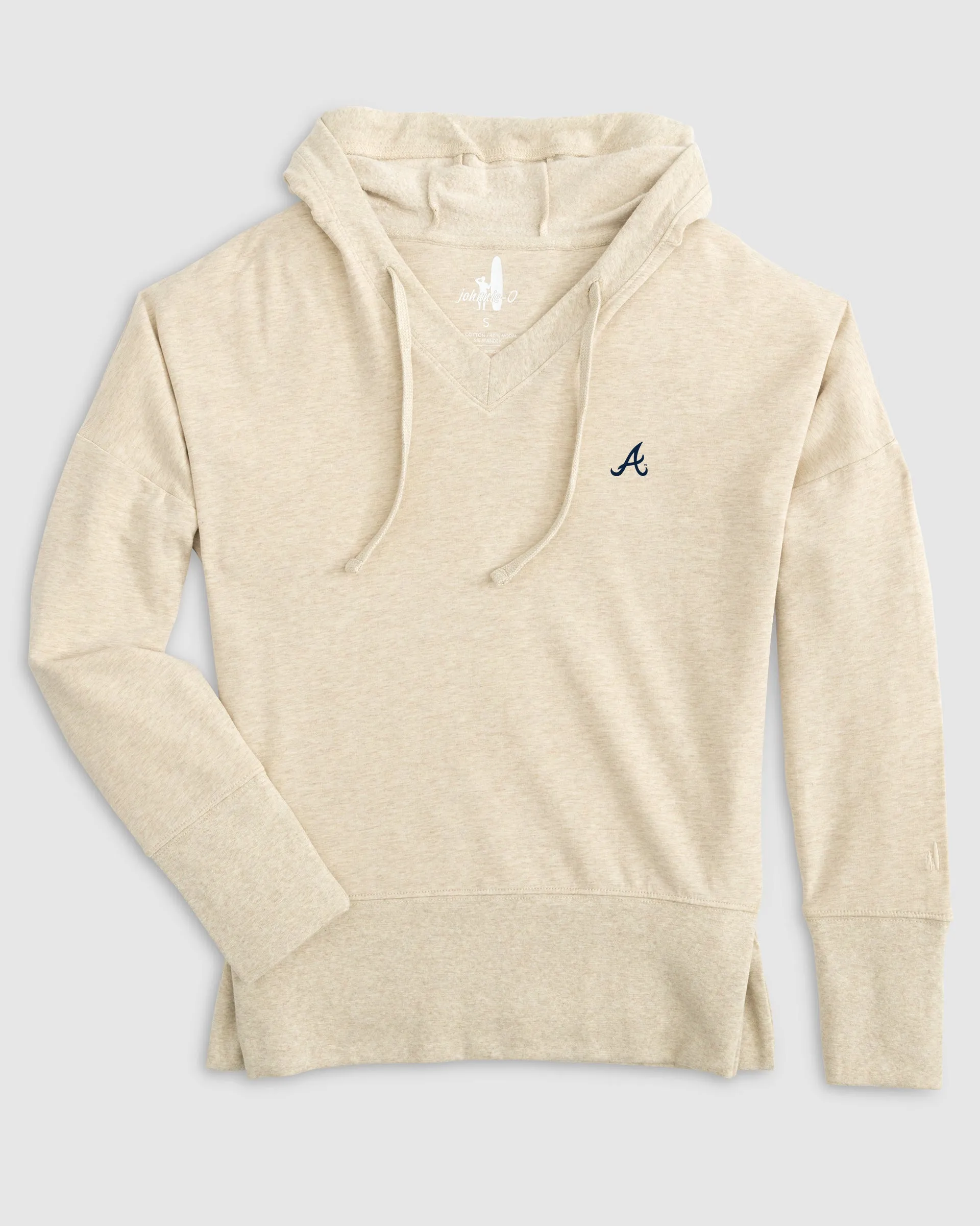Women's Atlanta Braves Carrie Pullover Hoodie sold by Johnnie-O product image thumbnail 3