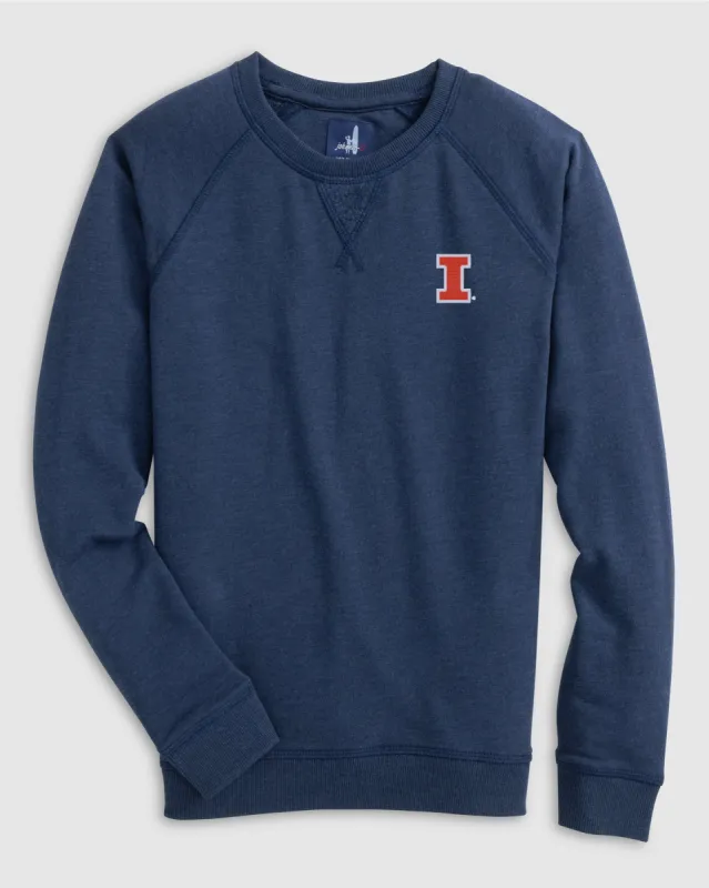 Illinois Freeman Jr. Crewneck Sweatshirt sold by Johnnie-O