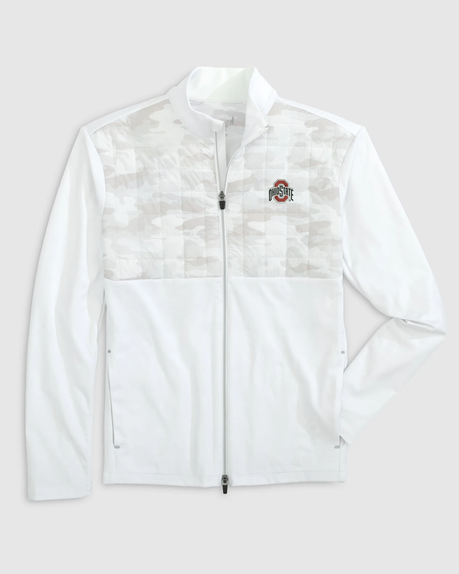 Ohio State Godwin Mixed Media Performance Jacket sold by Johnnie-O