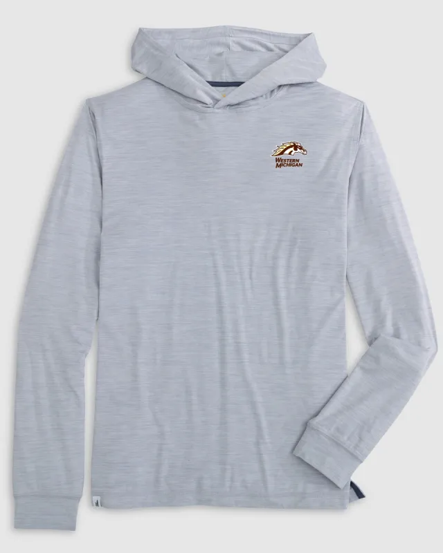 Western Michigan Talon Performance Hoodie sold by Johnnie-O